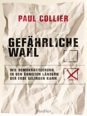 cover image of Gefährliche Wahl